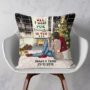 All I Want For Christmas Is You  - Personalized Pillow - Christmas Gift For Couple