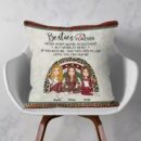 Besties Hug This Cozy Pillow - Personalized Pillow - Christmas, New Year Gift For Sisters, Sistas, Besties, Soul Sisters