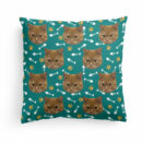 (Photo Inserted) Custom Cat Face - Personalized Pillow - Christmas, New Year Gift For Cat Mom, Cat Dad, Pet Owner, Cat Lovers, Cat Owners