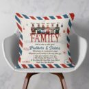 Family Will Always Be Connected By Heart - Personalized Pillow - Christmas Gift For Family, Brothers, Sisters
