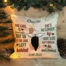 Goodbyes Are Not Forever - Personalized Pillow - Memorial Gift For Dog Owner