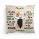 Goodbyes Are Not Forever - Personalized Pillow - Memorial Gift For Dog Owner