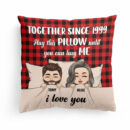 Hug This Pillow Until You Can Hug Me - Personalized Pillow - Birthday Christmas Gift Anniversary Gift For Husband, Wife