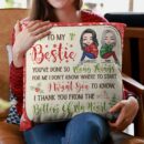 I Just Want To Thank You - Personalized Pillow (Insert Included) - Christmas Gift For Besties, Sisters