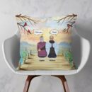 I Miss You - Personalized Pillow - Memorial Gift For Mom, Dad, Daughters, Sons