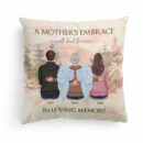 I Am Always With You Mom - Personalized Pillow - Loving, Memorial Gift For Family With Lost Ones, Daughters, Sons
