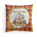 Together Since  - Personalized Pillow - Fall Vibe, Thanksgiving, Loving, Birthday, Anniversary Gift For Old Couple, Husbands & Wives, Parents, Grandparents
