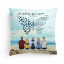 Until We Meet Again - Personalized Pillow - Birthday Memorial Gift, Christmas Gift For Family Members, Sisters, Brothers