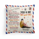 You And Me We Got This, Couple Custom Pillow (Insert Included), Gift For Partner, Spouse, Couple Anniversary Gift, Husband & Wife