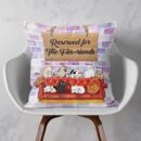Reserved For The Fur-riends, Cat Custom Pillow (Insert Included), Gift For Cat Lovers
