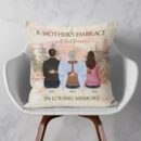 I Am Always With You Mom - Personalized Pillow - Loving, Memorial Gift For Family With Lost Ones, Daughters, Sons