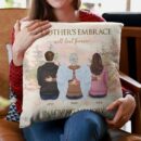 I Am Always With You Mom - Personalized Pillow - Loving, Memorial Gift For Family With Lost Ones, Daughters, Sons