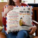 You And Me We Got This, Couple Custom Pillow (Insert Included), Gift For Partner, Spouse, Couple Anniversary Gift, Husband & Wife