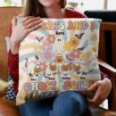 My Cats And I Ghost People All Year Round - Personalized Pillow - Halloween, Birthday, Funny Gift For Cat Lover, Cat Mom
