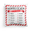 Official Nice List - Personalized Pillow - Christmas Gift, Funny Gift For Family Members, Children