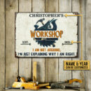Personalized Carpenter Why I Am Right Customized Classic Metal Signs