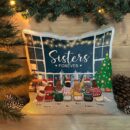 Sisters Forever - Personalized Pillow - Christmas Gift For Sisters, Besties, Friends, Family