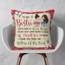 Thank You From My Heart- Personalized Pillow (Insert Included) - Christmas Gift For Sisters, Besties