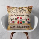 There's Gnome Place Like Home - Personalized Pillow - Christmas Gift For Family