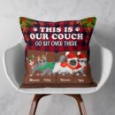 This Is My Couch - Personalized Pillow - Christmas Gift For Cat Lover