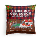 This Is My Couch - Personalized Pillow - Christmas Gift For Cat Lover