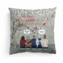 We Miss You - Personalized Pillow - Memorial Gift For Family Members, Brothers, Sisters, Mom And Dad