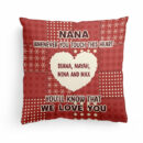 Whenever You Touch This Heart - Personalized Pillow - Christmas Gift For Grandma, Gigi, Nana, Nanny, Mimi, Glamma