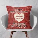 Whenever You Touch This Heart - Personalized Pillow - Christmas Gift For Grandma, Gigi, Nana, Nanny, Mimi, Glamma