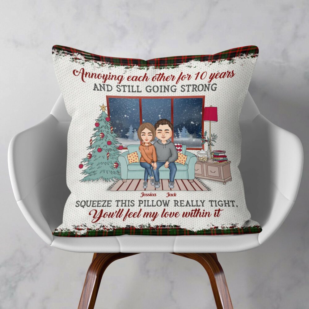 You Will Fill My Love Within' It - Personalized Pillow - Christmas, Anniversary Gift For Life Partner, Husband, Wife, Lover - Image 2